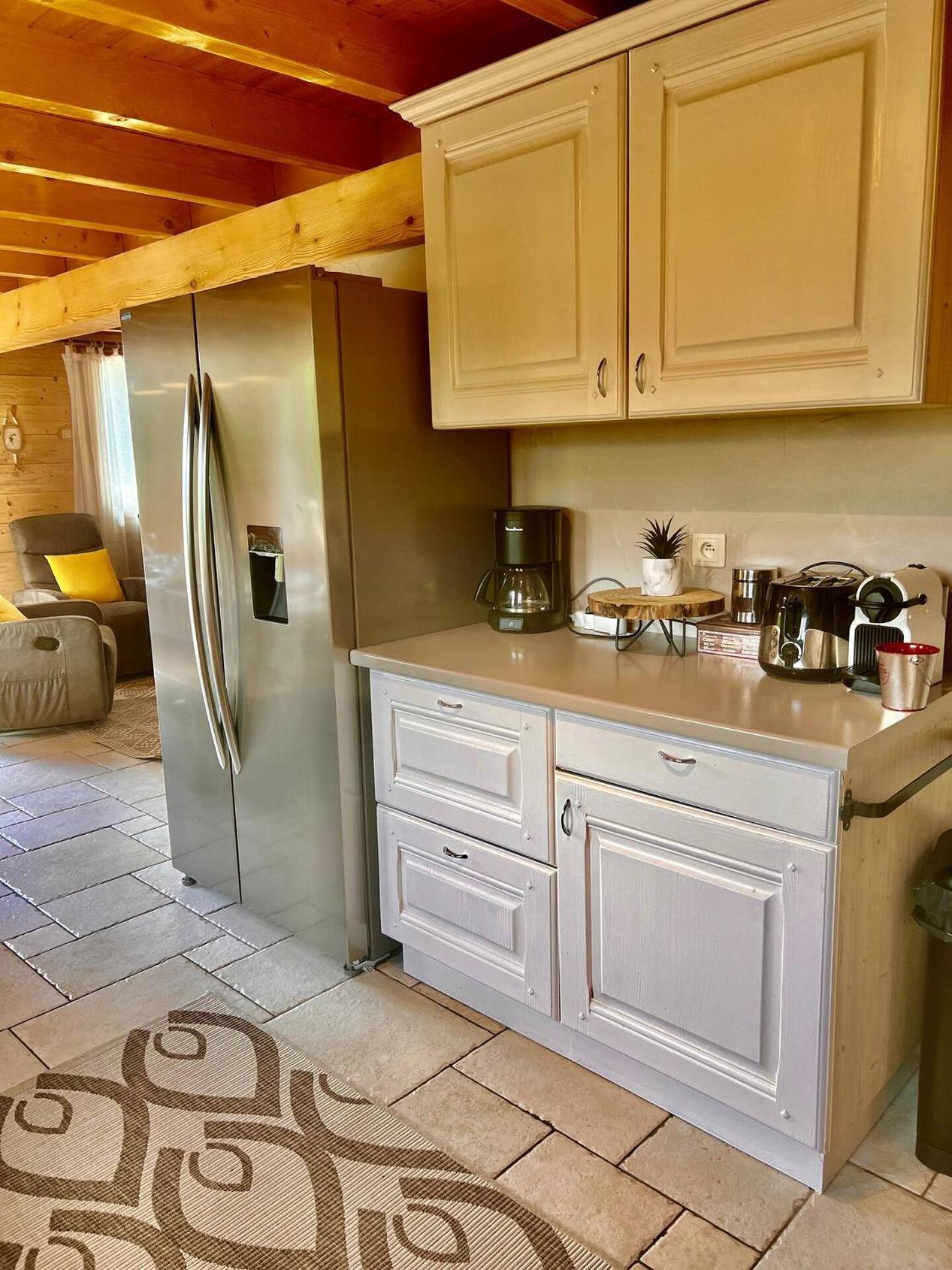 Charming Family Chalet For 8 People, With Private Hot Tub Les Clefs エクステリア 写真